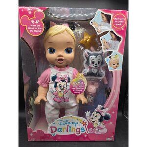 Disney Darlings Interactive Doll With Minnie Mouse Pajamas & Accessories